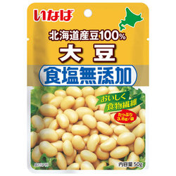 食塩無添加　北海道産大豆100%