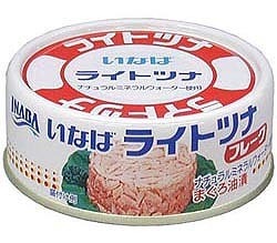 ◆ライトツナフレーク　80g×48缶　いなば48個×1箱