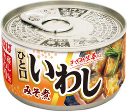 ひと口いわし みそ煮 115g