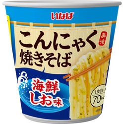 美味こんにゃく焼きそば　海鮮しお味
