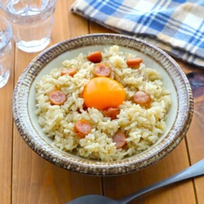無菌米飯で簡単カレーピラフ