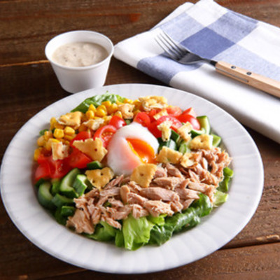 旨味ツナドレのシーザーサラダ