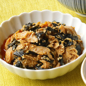 ツナの食べるラー油【のり＆ごま】