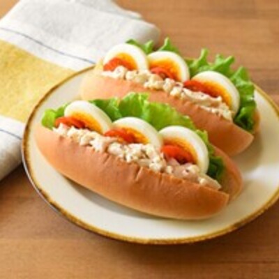 子どもが喜ぶお手軽ランチ♪ささみマヨコッペパン