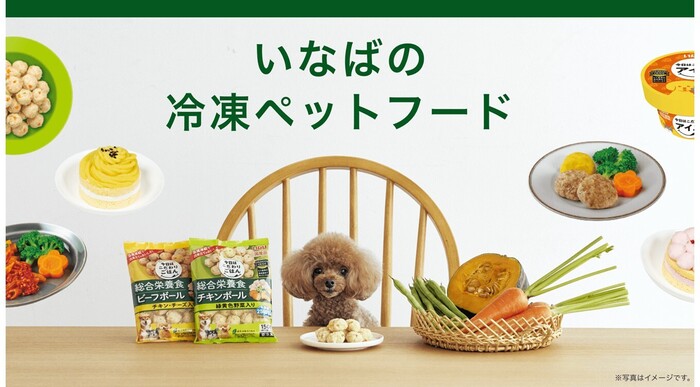 愛犬のごはん選びをもっと楽しく、快適に。いなば冷凍ペットフードのブランドサイトが新しくなりました！