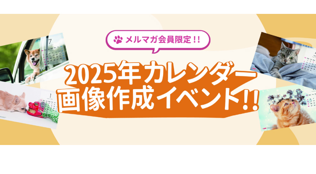 【2025年10月カレンダー用】わんちゃん、猫ちゃん「ハロウィン」画像を大募集！