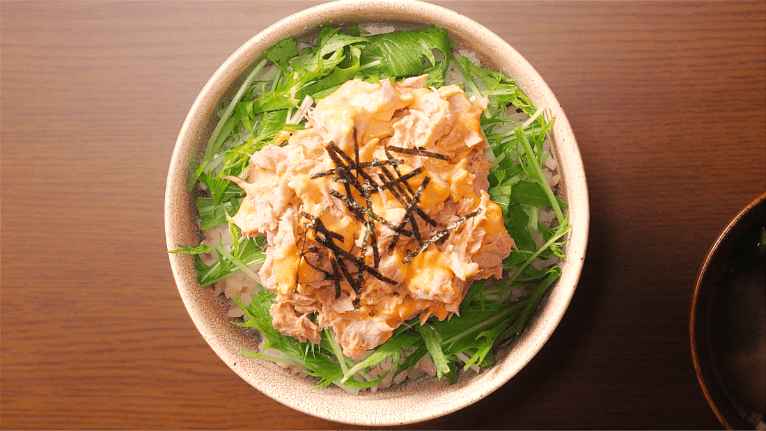 こってりライトツナ＆マヨネーズ丼